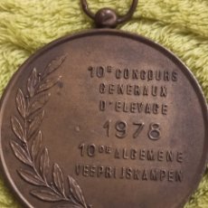 Trofeos y medallas: MEDALLA 10 CONCOURS GENERAUN D'ELEVAGE 1978 .10 ALGEMENE VESPRIISKAMPEN