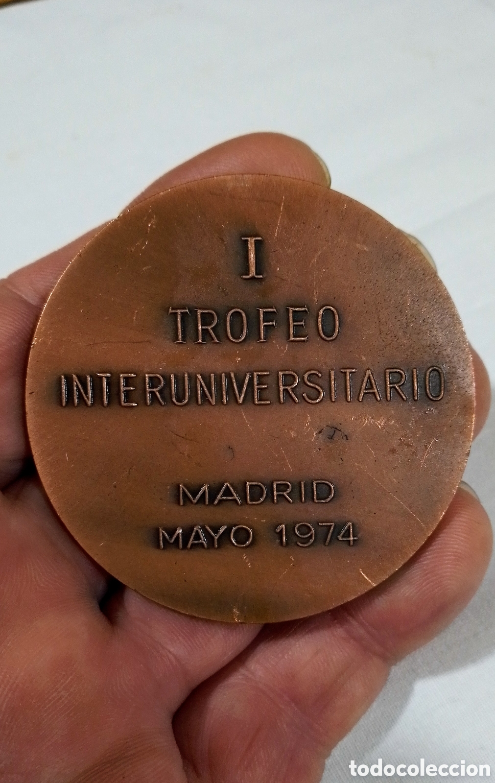 Trofeos y medallas: MEDALLA UNIVERSITARIA 1974 - Foto 2