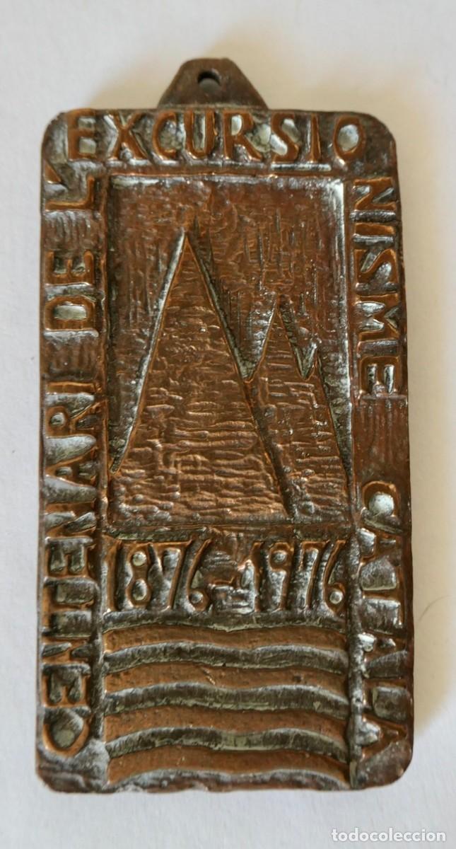 Trofeos y medallas: MEDALLA CENTENARI DE LEXCURSIONISME 1876-1976 - Foto 1