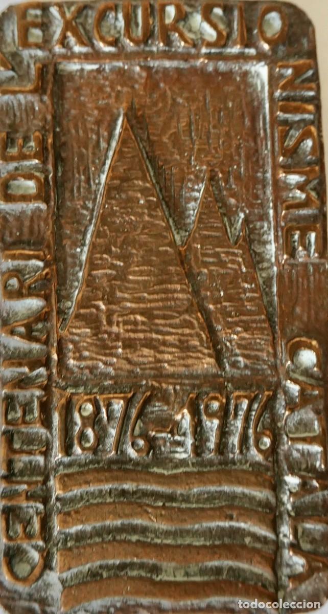 Trofeos y medallas: MEDALLA CENTENARI DE LEXCURSIONISME 1876-1976 - Foto 2
