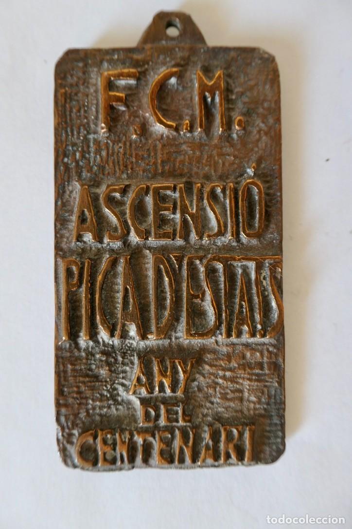 Trofeos y medallas: MEDALLA CENTENARI DE LEXCURSIONISME 1876-1976 - Foto 3