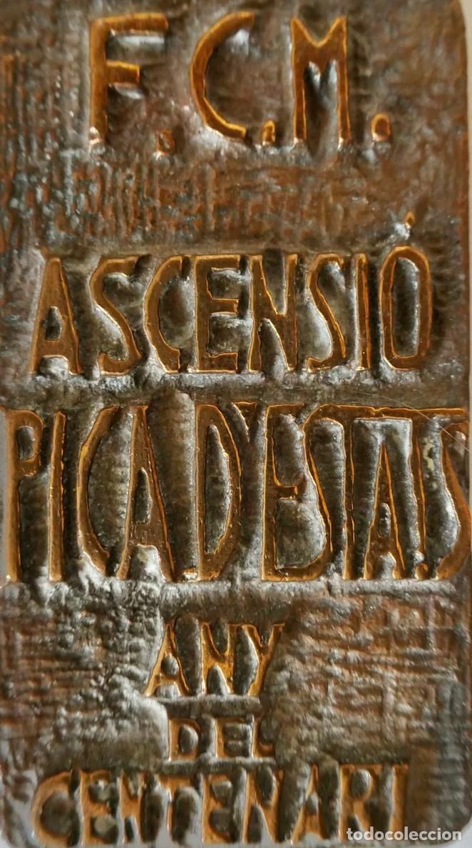 Trofeos y medallas: MEDALLA CENTENARI DE LEXCURSIONISME 1876-1976 - Foto 4
