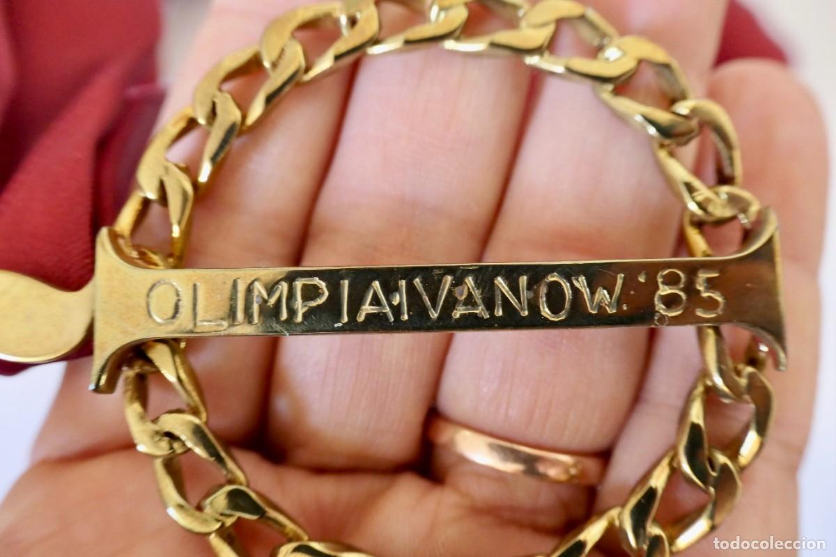 Trofeos y medallas: MEDALLA OLIMPIA IVANOW 85 6 CM - Foto 3