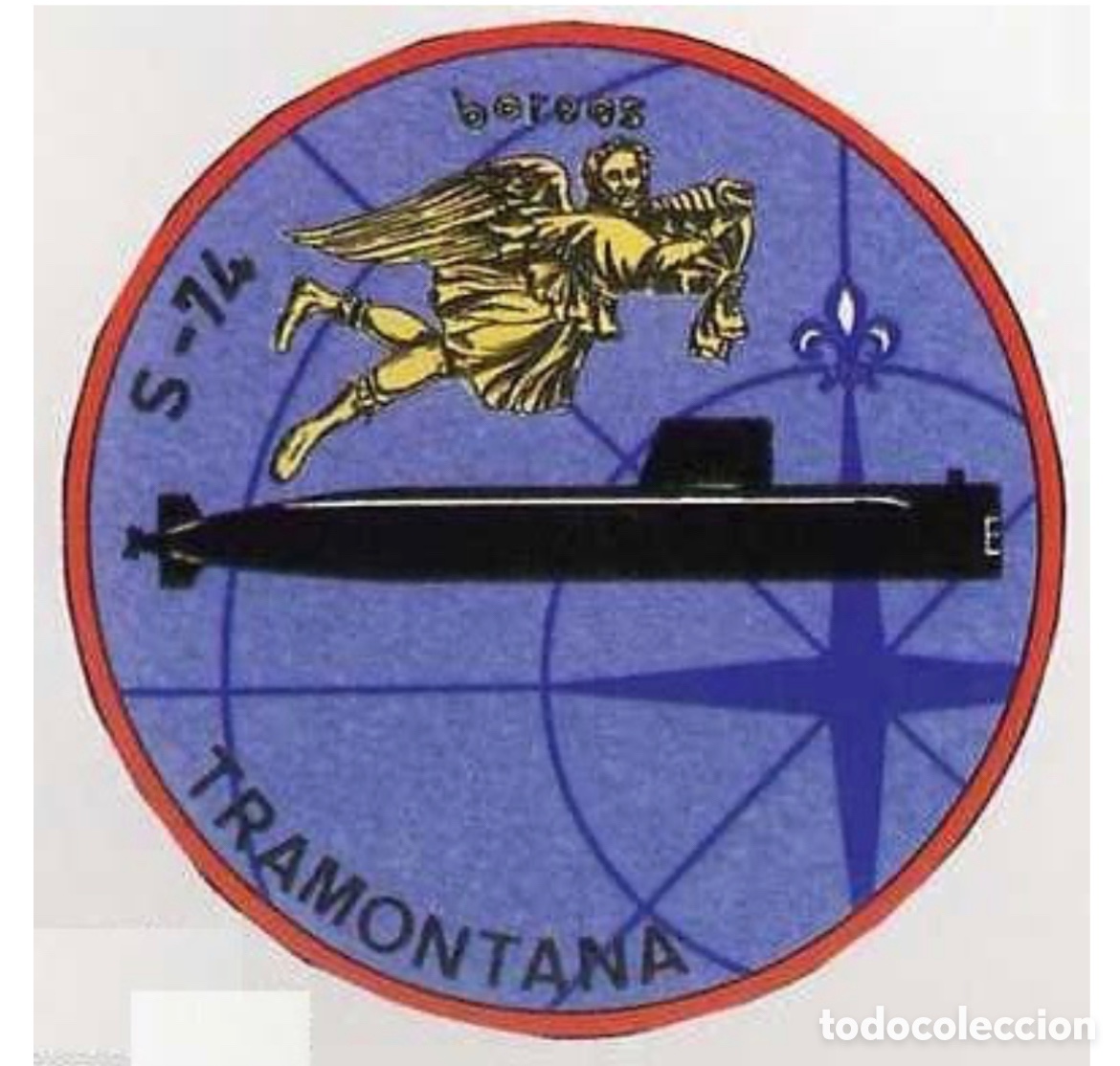 Trofeos y medallas: M&eacute;topa del submarino Mistral en Bronce Dorado - Foto 11