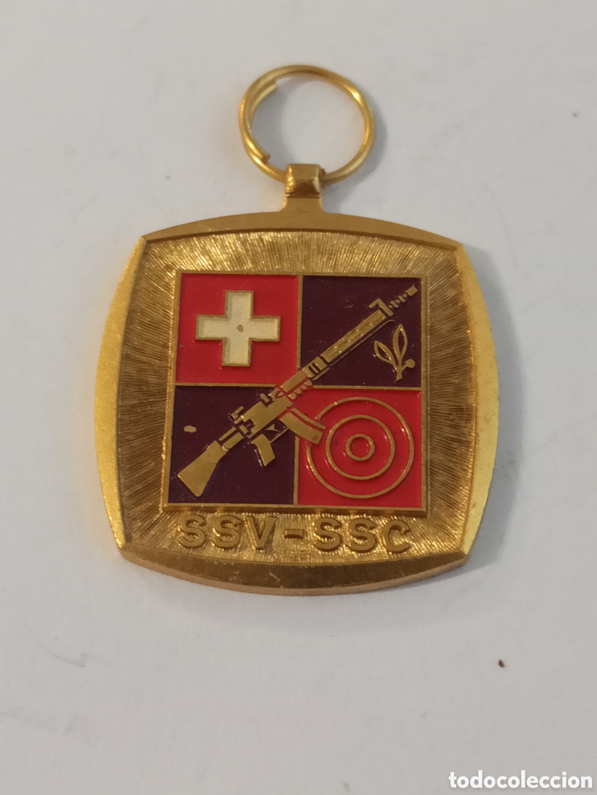 Trofeos y medallas: Medalla Suiza de Tiro SSV-SSC E. Kramer - Foto 1
