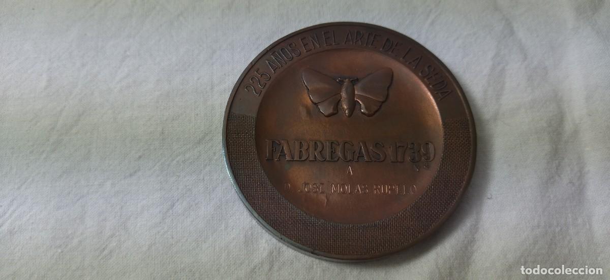 Trofeos y medallas: Medalla Seder&iacute;as Jorge F&aacute;bregas - Foto 4