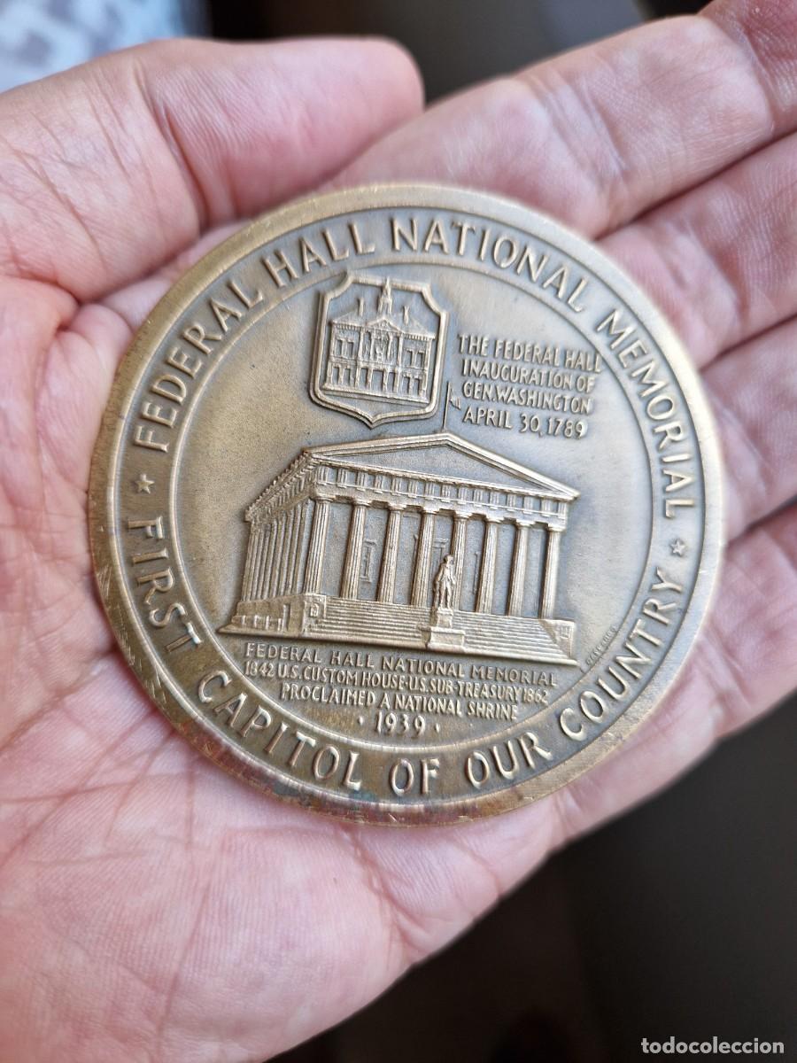 Trofeos y medallas: MEDALLA CENTENARIO ESTATUA LIBERTAD - Foto 8