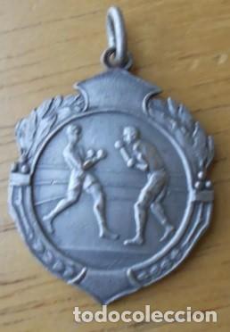 Trofeos y medallas: antigua medalla de boxeo - Foto 1