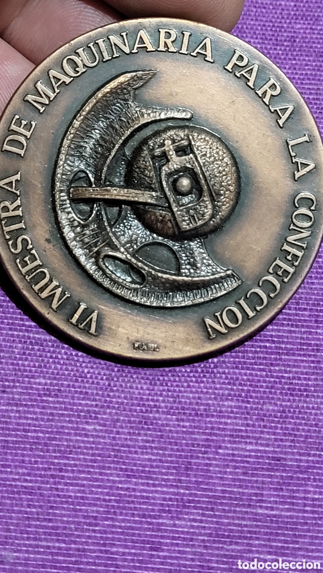 Trofeos y medallas: Medalla Exposici&oacute;n Filatelica 1970 - Foto 4