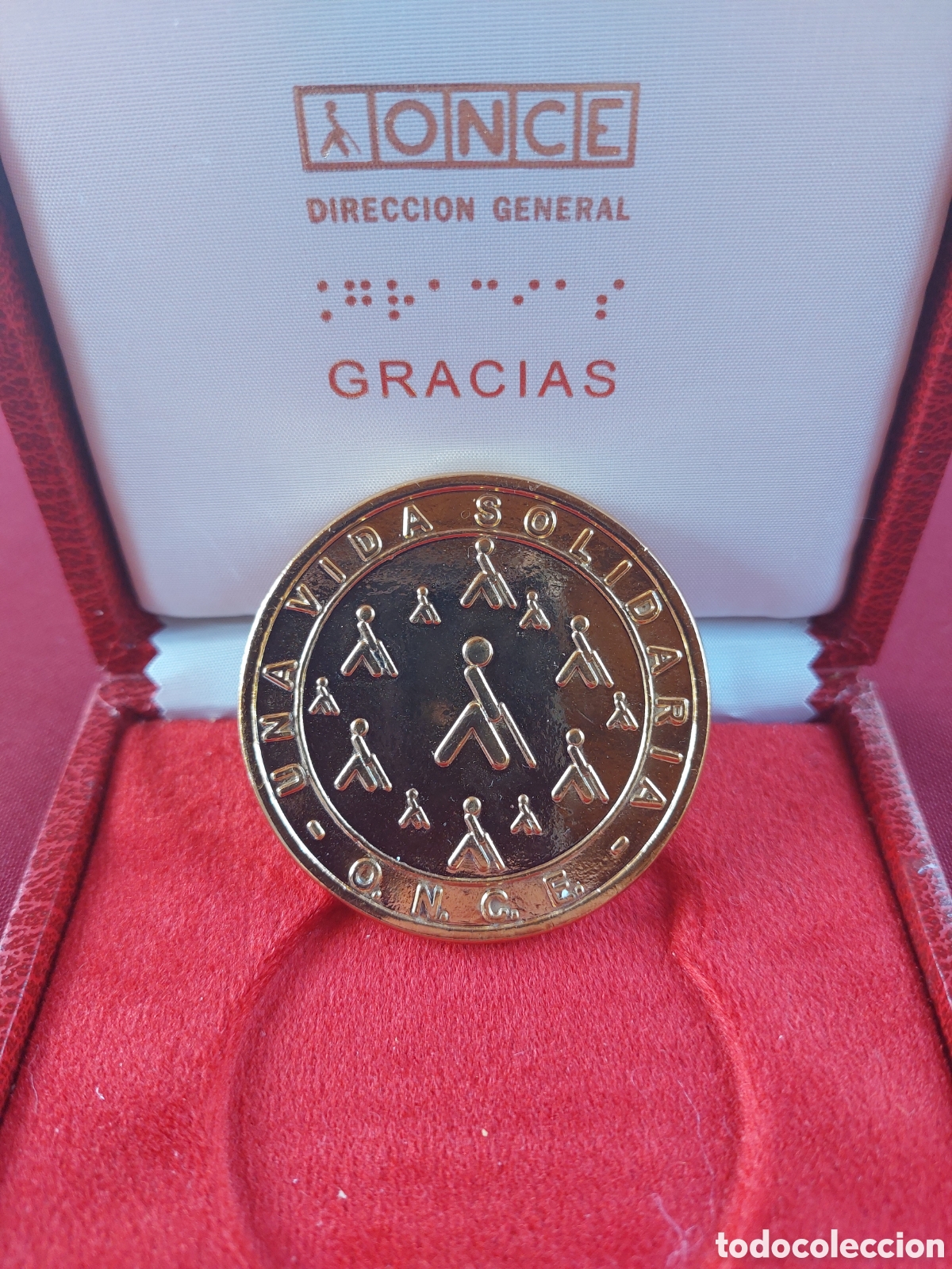 Trofeos y medallas: Medalla 35 aniversario ONCE - Foto 2