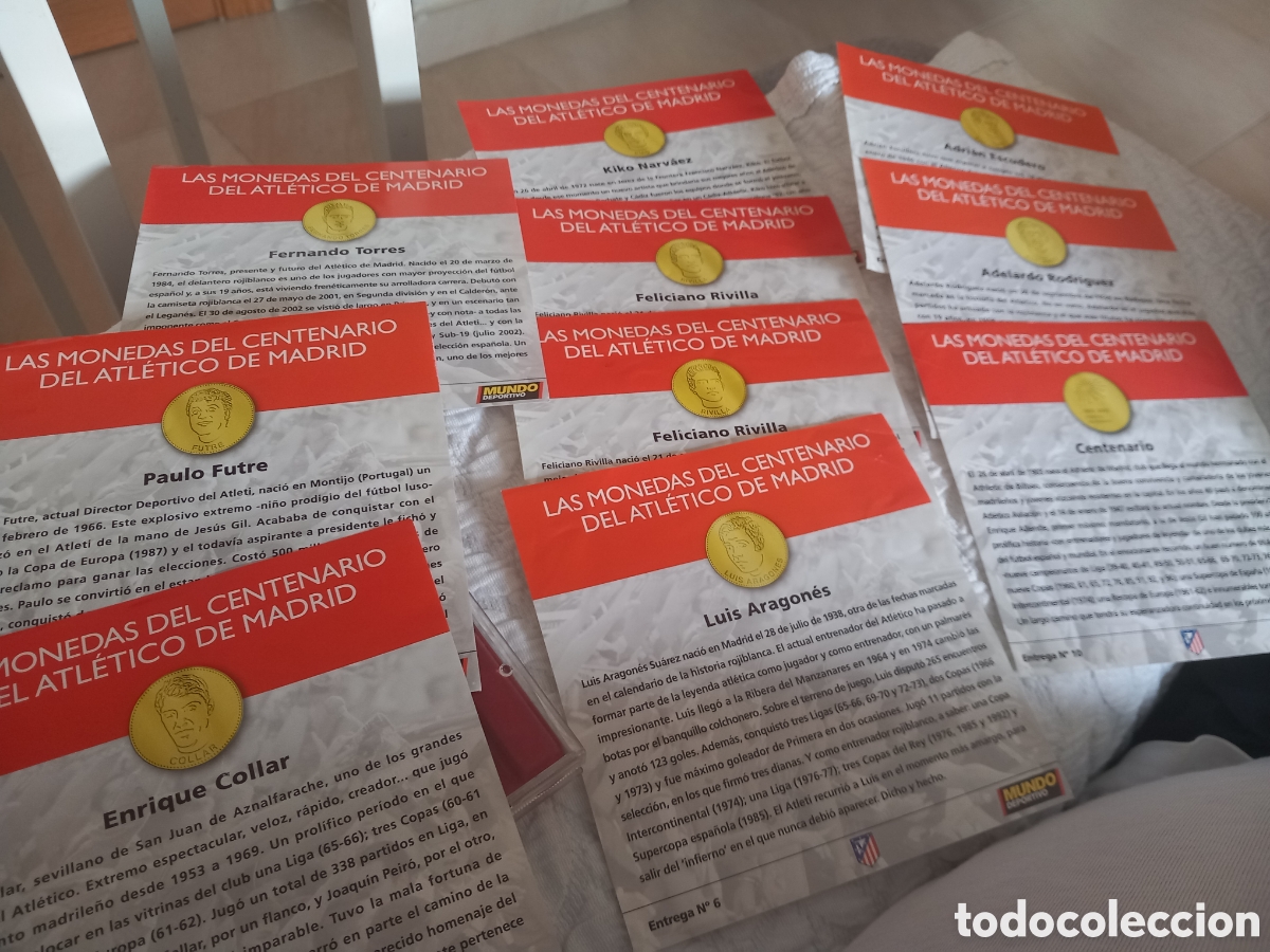 Trofeos y medallas: Las Monedas del centenario del Atl&eacute;tico de Madrid - Foto 4