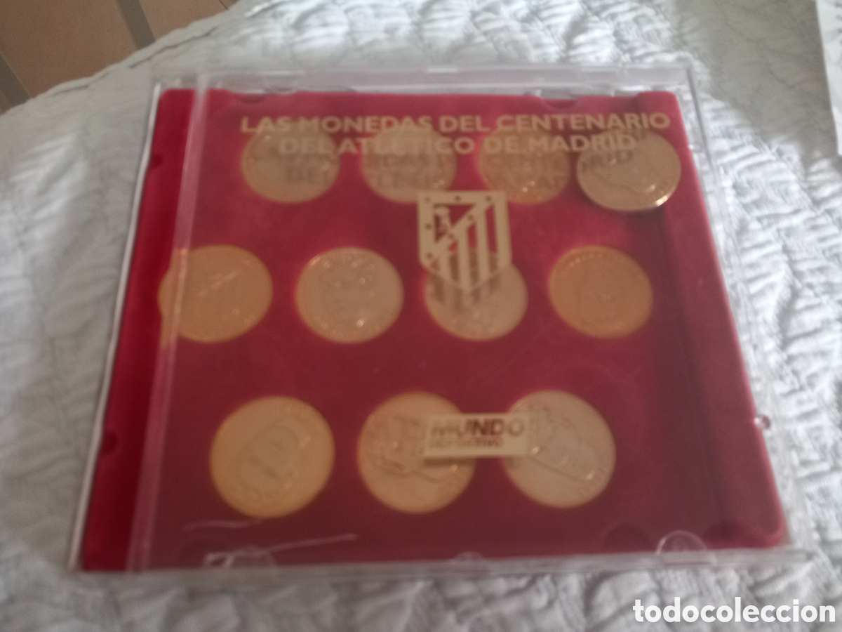 Trofeos y medallas: Las Monedas del centenario del Atl&eacute;tico de Madrid - Foto 1