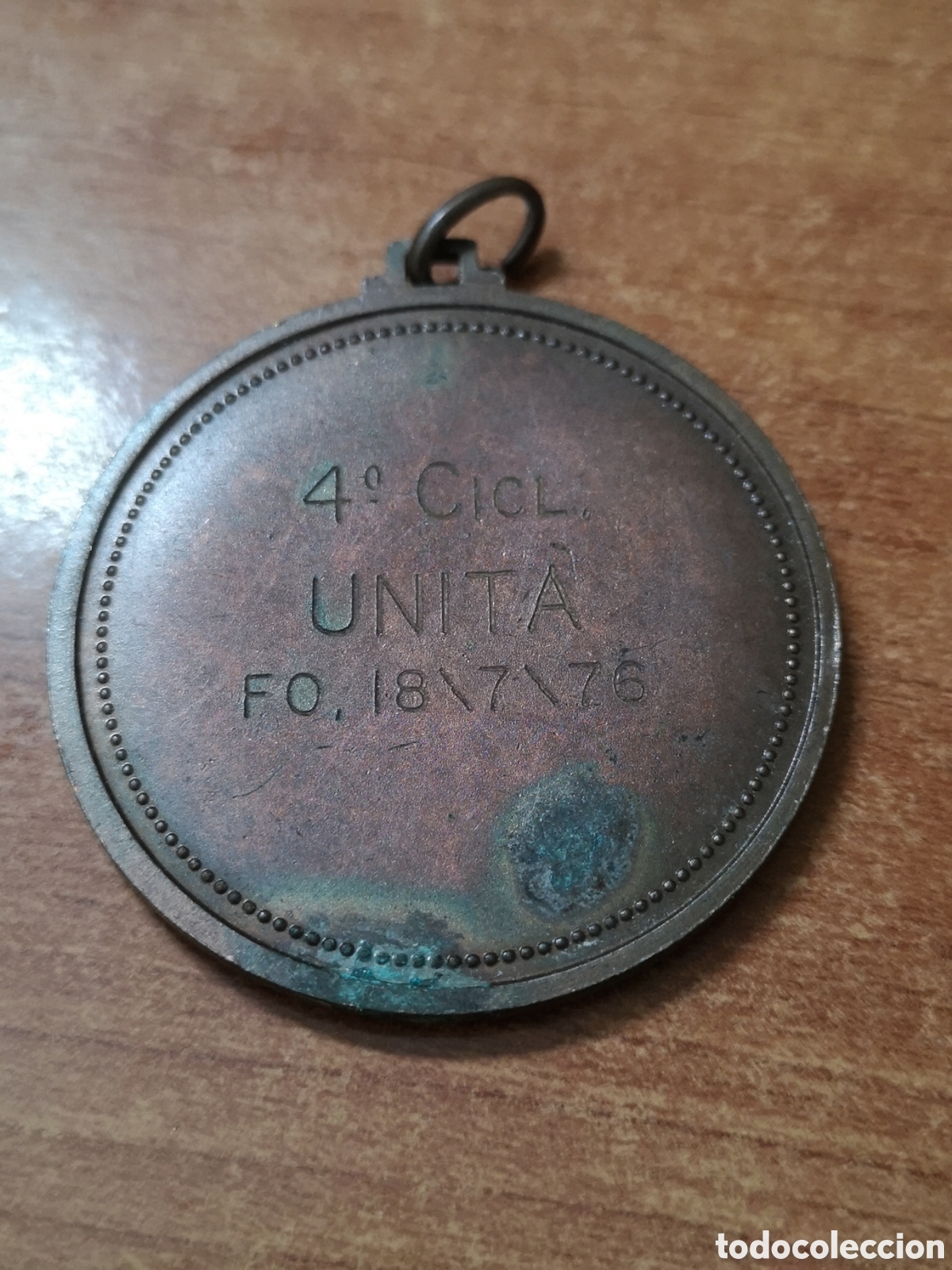 Trofeos y medallas: Medalla ciclista Italia 1976 - Foto 2