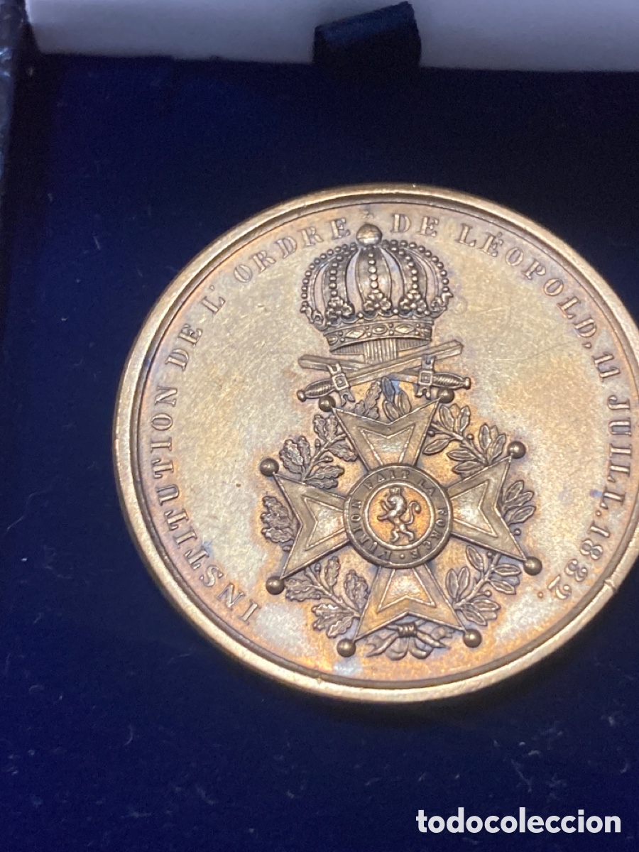 Trofeos y medallas: Medalla Leopoldo I 1832 - Foto 2