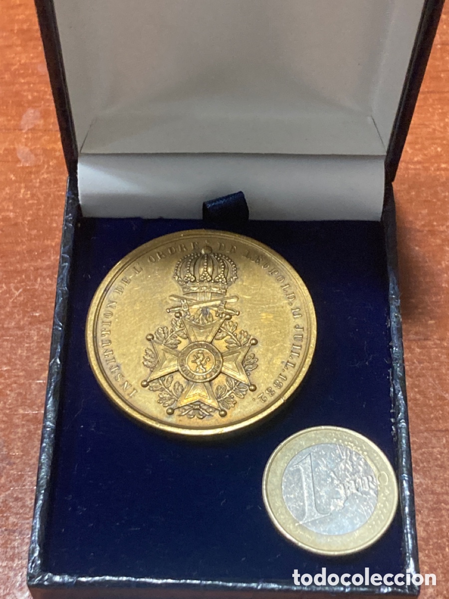 Trofeos y medallas: Medalla Leopoldo I 1832 - Foto 4
