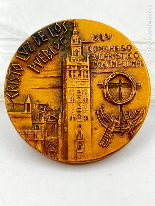 Trofeos y medallas: MEDALLA CONMEMORATIVA CONGRESO EUCARISTICO - Foto 2