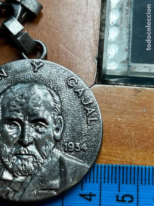 Trofeos y medallas: MEDALLA CONMEMORATIVA RAMON Y CAJAL - Foto 4
