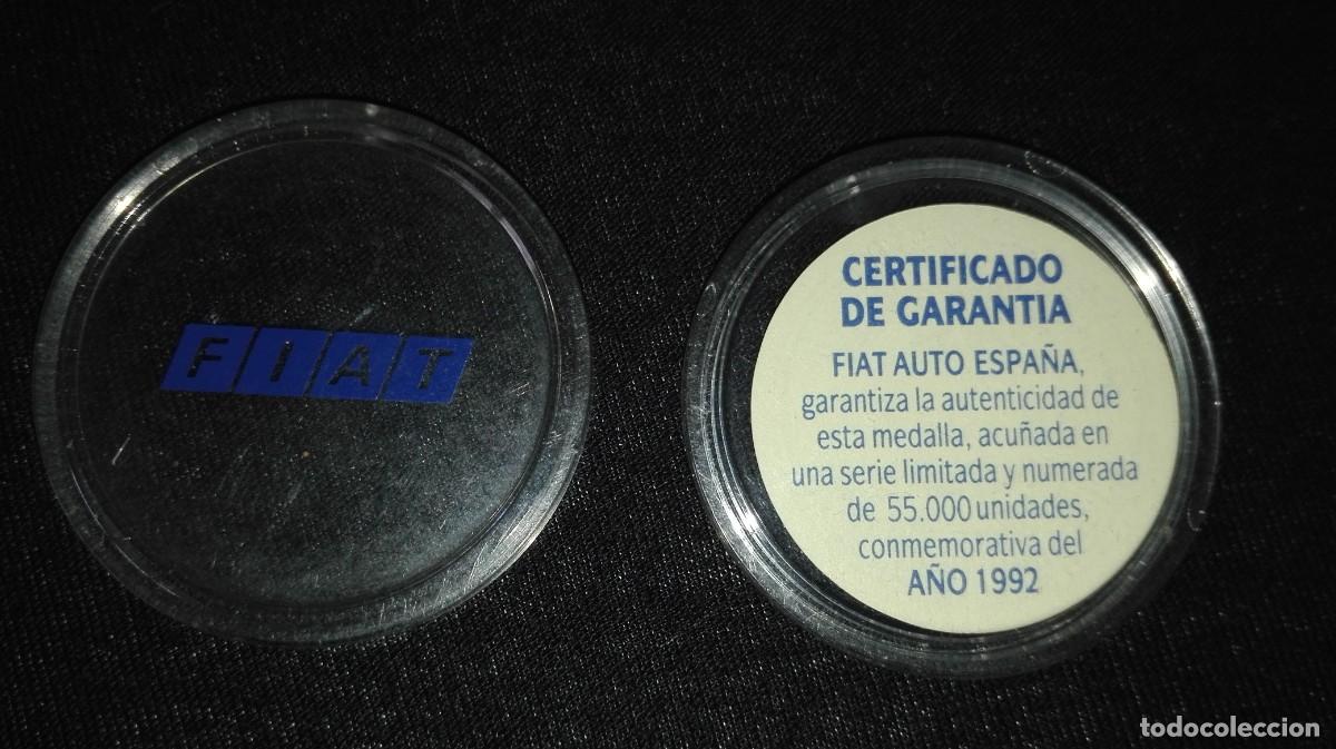 Trofeos y medallas: MONEDA FIAT 1992 - Foto 5