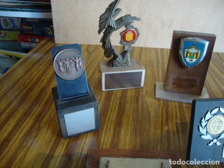 Trofeos y medallas: LOTE DE TROFEOS CONCURSOS SARDANAS - Foto 2