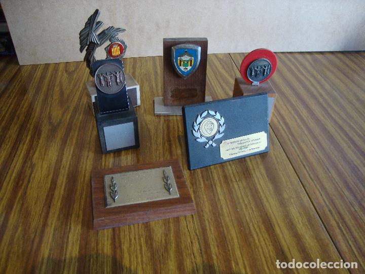 Trofeos y medallas: LOTE DE TROFEOS CONCURSOS SARDANAS - Foto 1