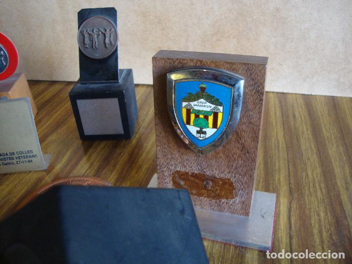 Trofeos y medallas: LOTE DE TROFEOS CONCURSOS SARDANAS - Foto 3