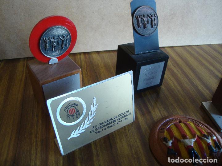 Trofeos y medallas: LOTE DE TROFEOS CONCURSOS SARDANAS - Foto 6