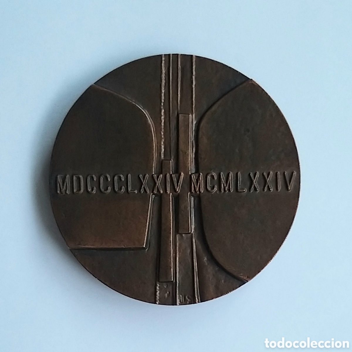Trofeos y medallas: Medalla Banco de Espa&ntilde;a 1974 - Foto 2