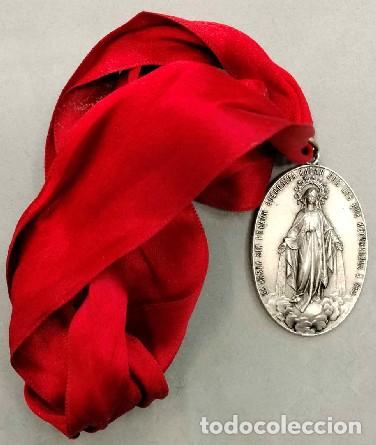 Trofeos y medallas: CORAZ&Oacute;N DE MAR&Iacute;A SIN PECADO CONCEBIDA CON CINTA MEDALLA-1392 - Foto 1