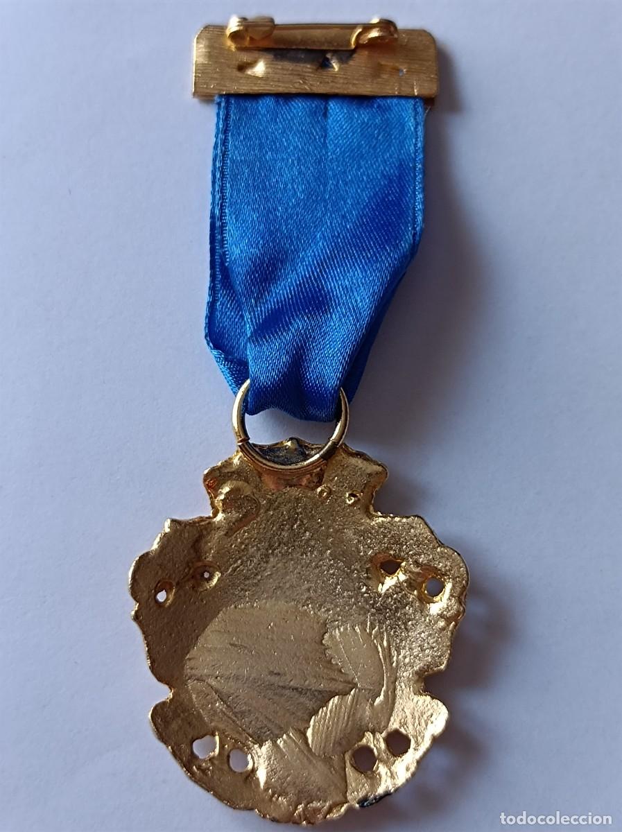 Trofeos y medallas: MEDALLA CON FLOR DE LYS Y CINTA ZUL - Foto 4