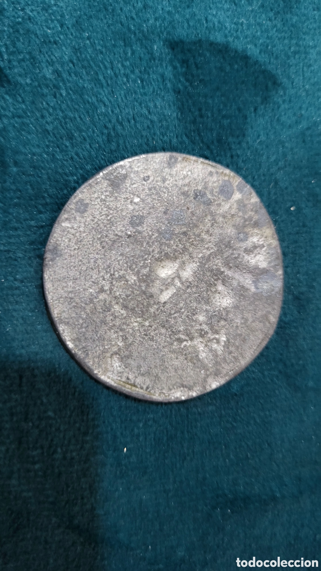 Trofeos y medallas: Medalla antigua de plomo 1658 - Foto 2