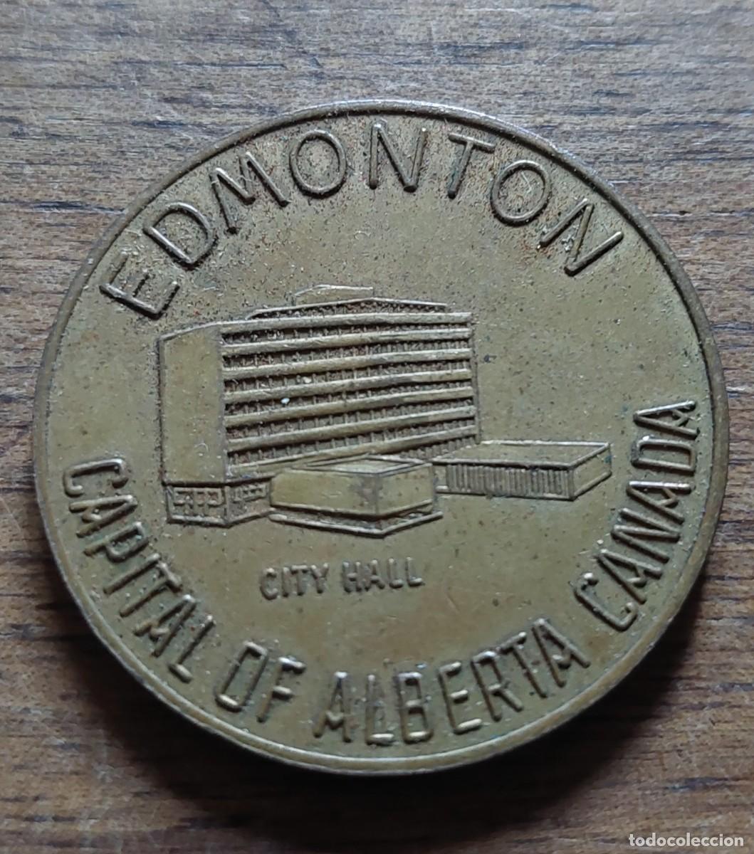 Trofeos y medallas: Medalla Edmonton Canad&aacute; western holiday - Foto 2