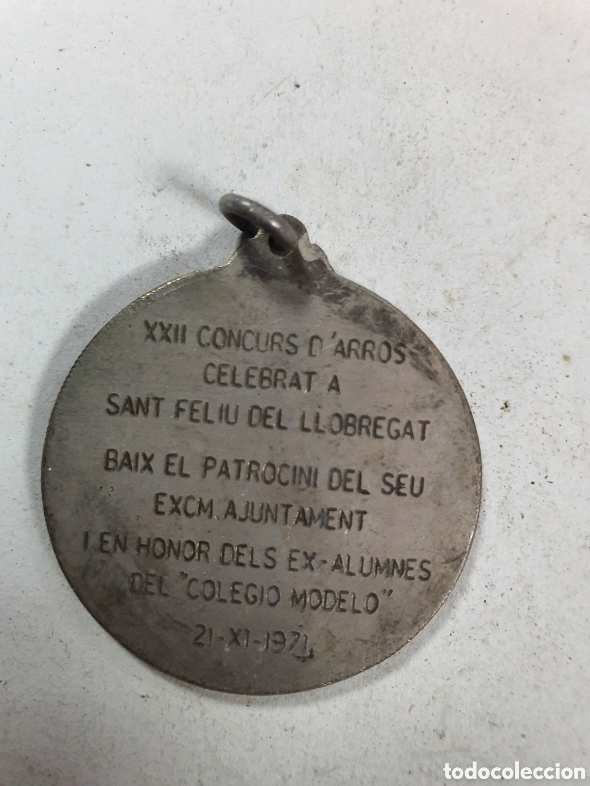 Trofeos y medallas: Medalla concurs arros - Foto 2