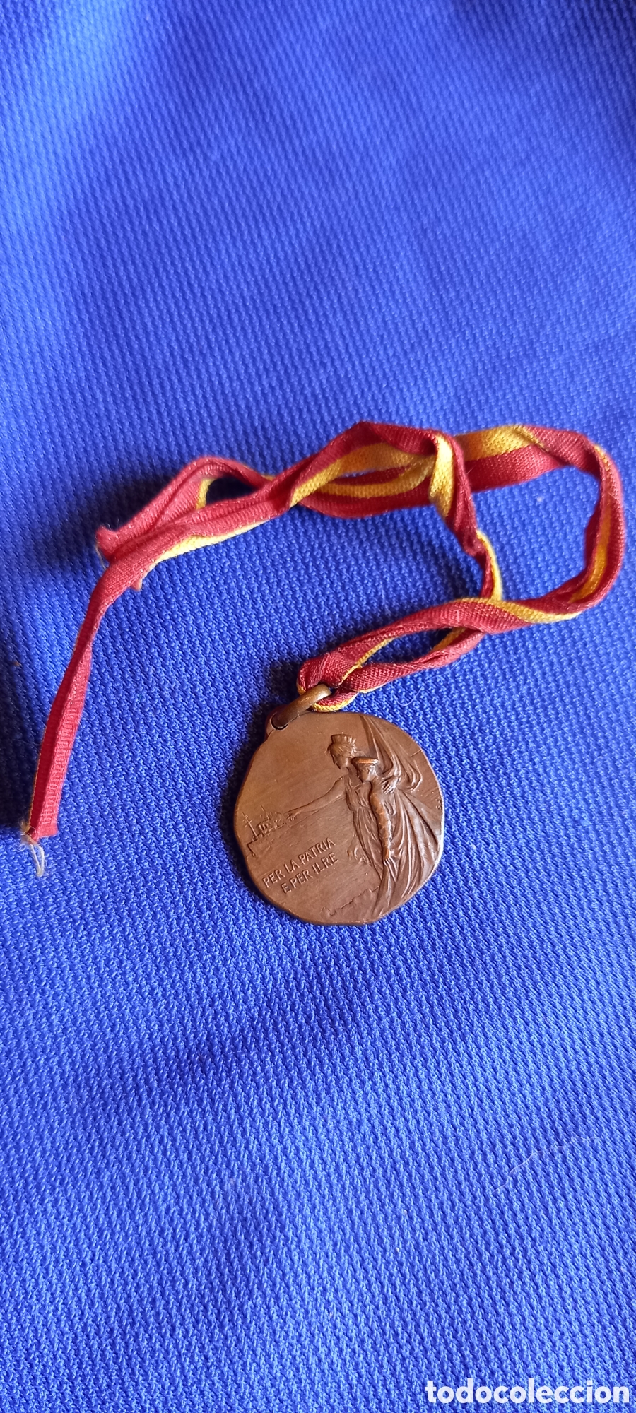 Trofeos y medallas: ANTIGUA MEDALLA ,MILITAR ? - Foto 3