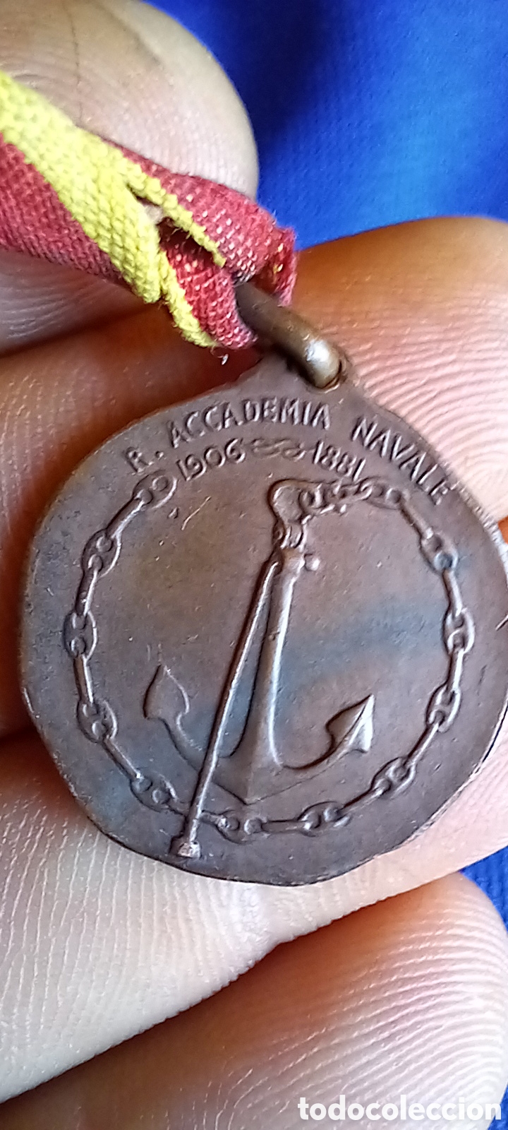 Trofeos y medallas: ANTIGUA MEDALLA ,MILITAR ? - Foto 4