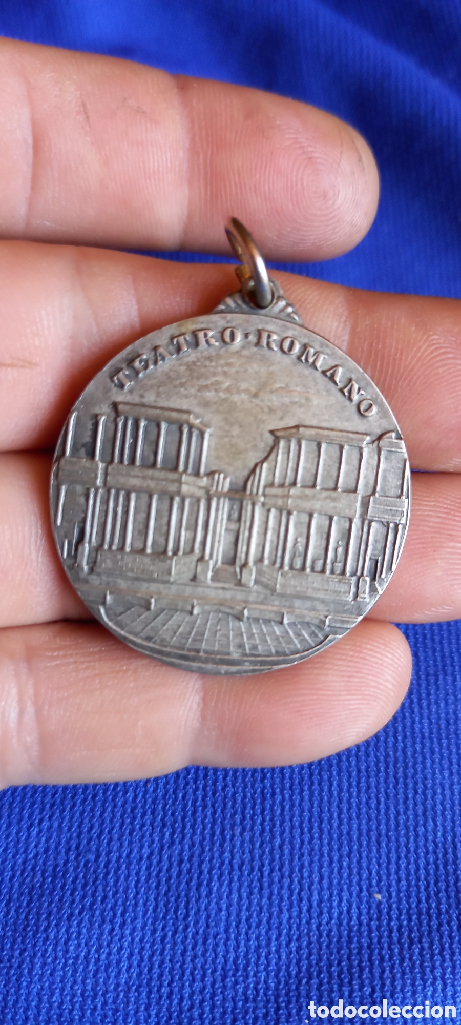 Trofeos y medallas: ANTIGUA MEDALLA MERIDA TEATRO ROMANO - Foto 3
