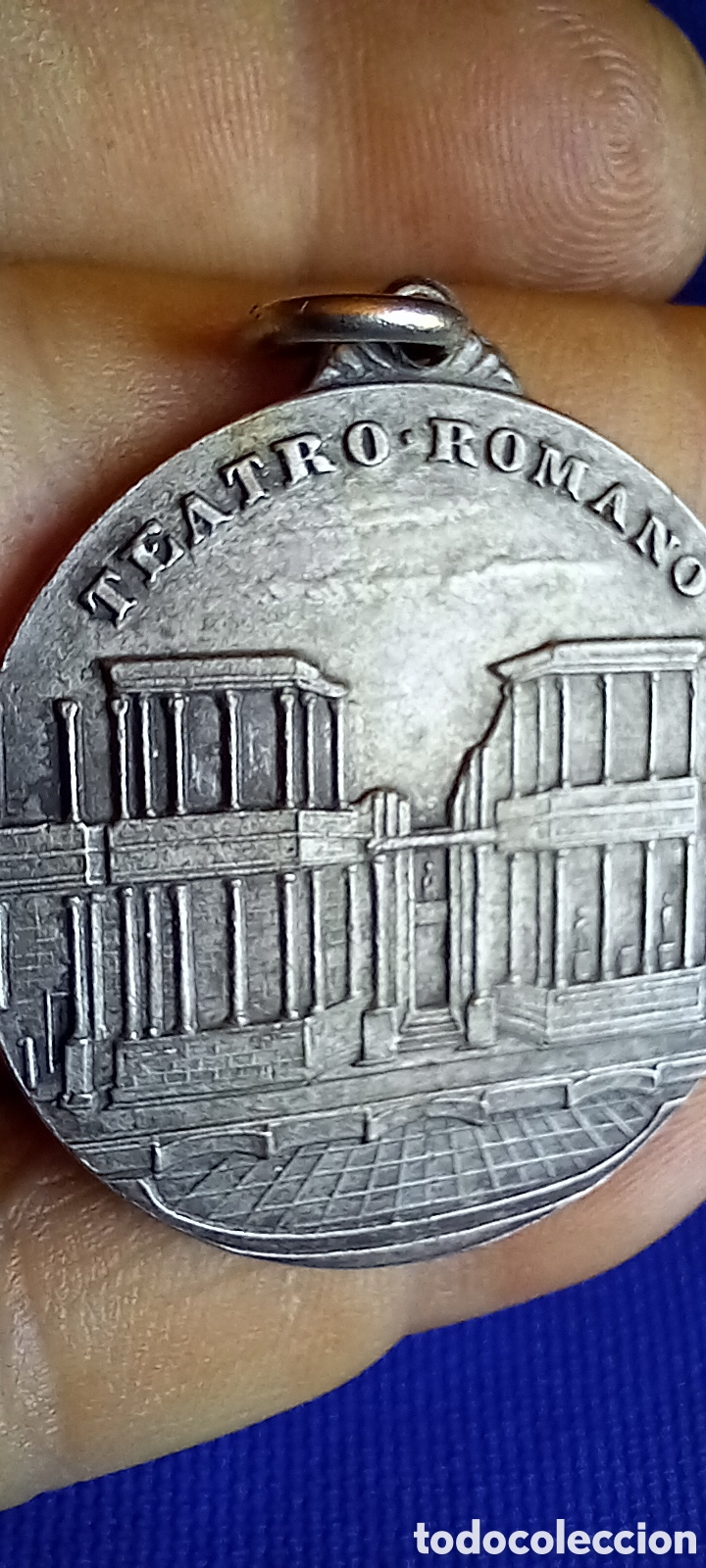 Trofeos y medallas: ANTIGUA MEDALLA MERIDA TEATRO ROMANO - Foto 5