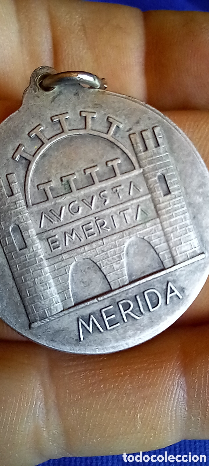 Trofeos y medallas: ANTIGUA MEDALLA MERIDA TEATRO ROMANO - Foto 6
