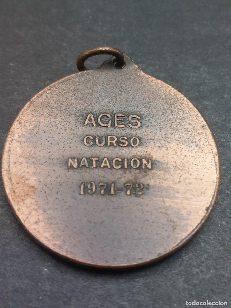 Trofeos y medallas: MEDALLA NATACI&Oacute;N 1971-1972 - Foto 2