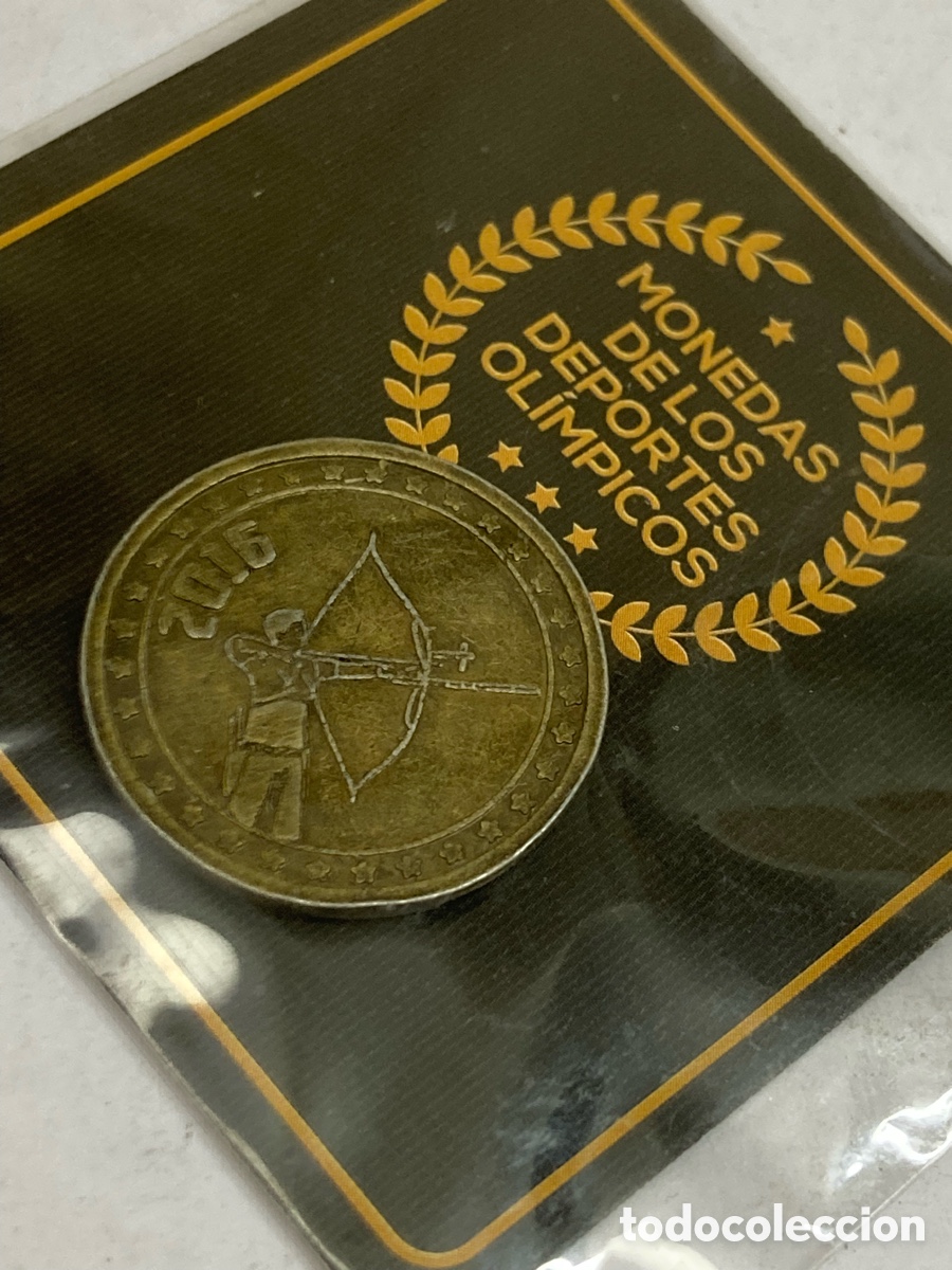 Trofeos y medallas: MONEDAS DE LOS DEPORTES OL&Iacute;MPICOS 2016/XY3-M - Foto 1