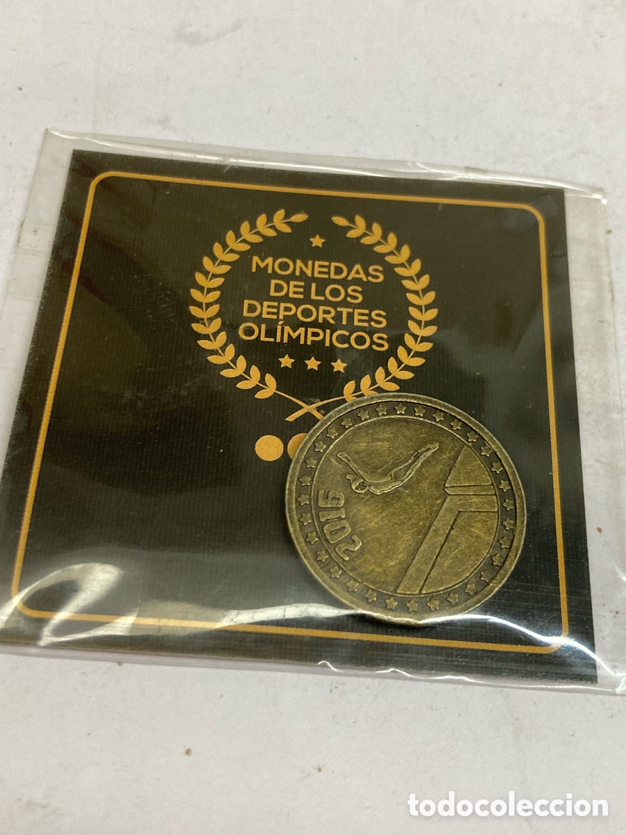 Trofeos y medallas: MONEDAS DE LOS DEPORTES OL&Iacute;MPICOS 2016/XY3-M - Foto 1