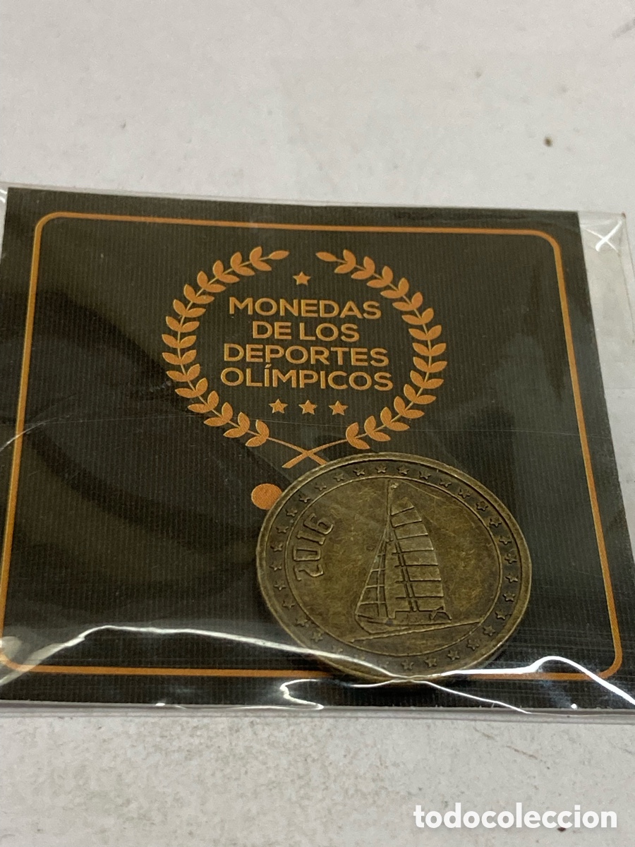 Trofeos y medallas: MONEDAS DE LOS DEPORTES OL&Iacute;MPICOS 2016/XY3-M - Foto 1