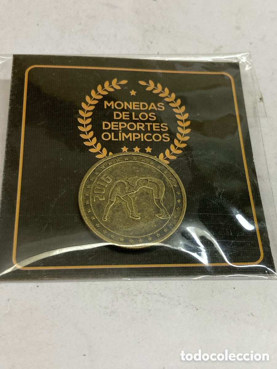 Trofeos y medallas: MONEDAS DE LOS DEPORTES OL&Iacute;MPICOS 2016/XY3-M - Foto 1