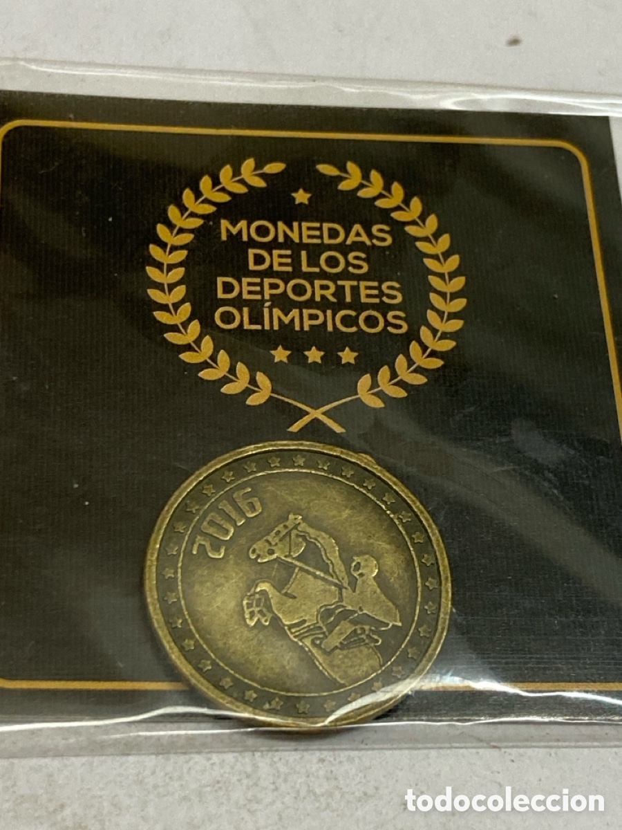 Trofeos y medallas: MONEDAS DE LOS DEPORTES OLIMPICOS 2016/xy3-m - Foto 1