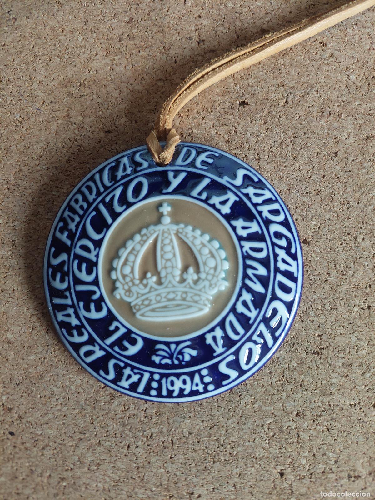 Trofeos y medallas: Medalla de Sargadelos. El Ej&eacute;rcito y la Armada. 1994 - Foto 1
