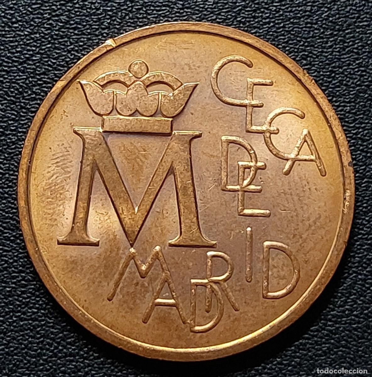 Trofeos y medallas: Medalla Ceca de Madrid FNMT-87 1987 (MBC+) - Foto 1