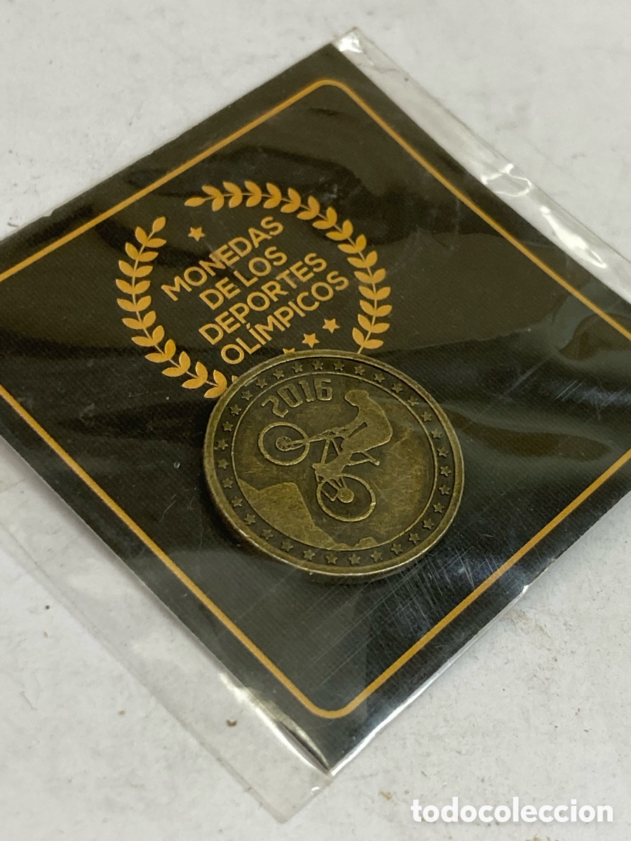 Trofeos y medallas: MONEDAS DE LOS DEPORTES OL&Iacute;MPICOS 2016/XY2-E - Foto 2