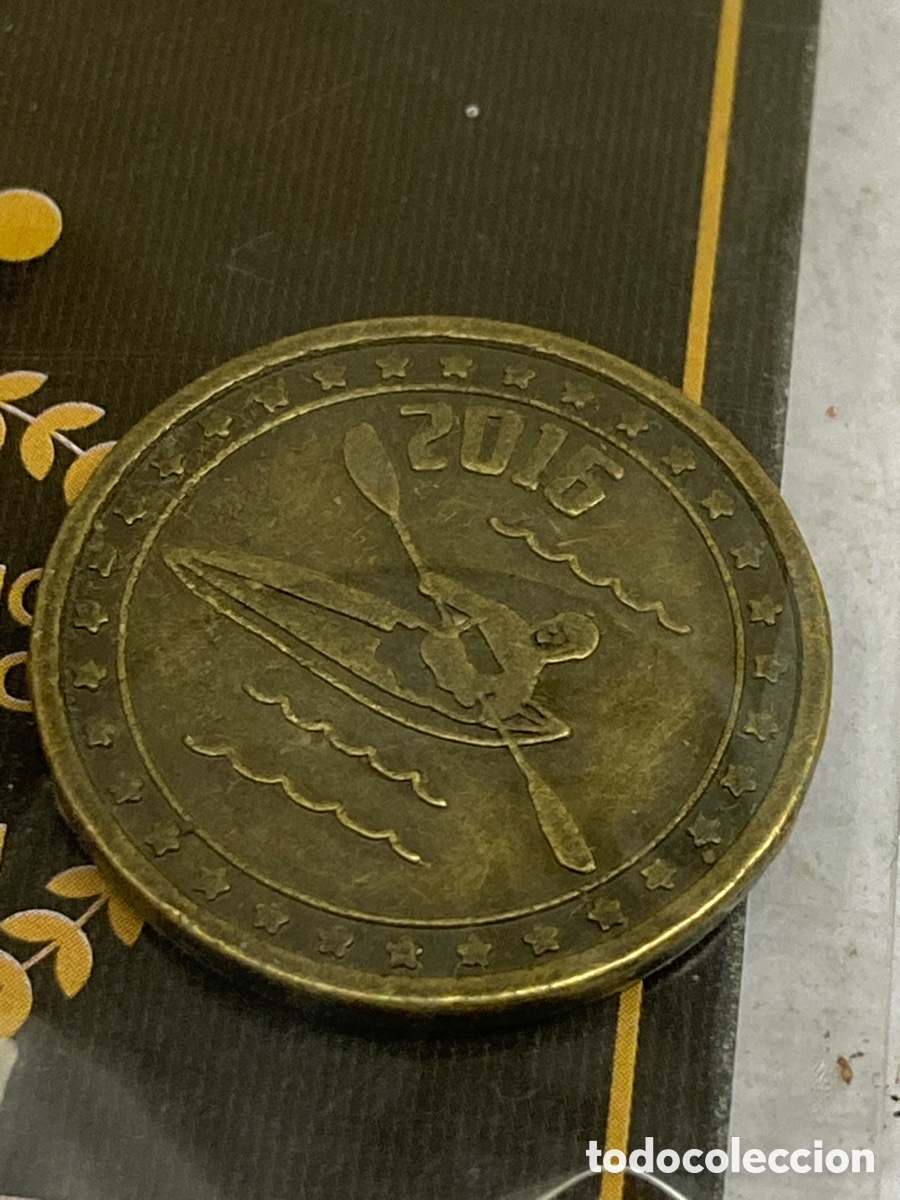 Trofeos y medallas: MONEDAS DE LOS DEPORTES OL&Iacute;MPICOS 2016/XY2-E - Foto 1