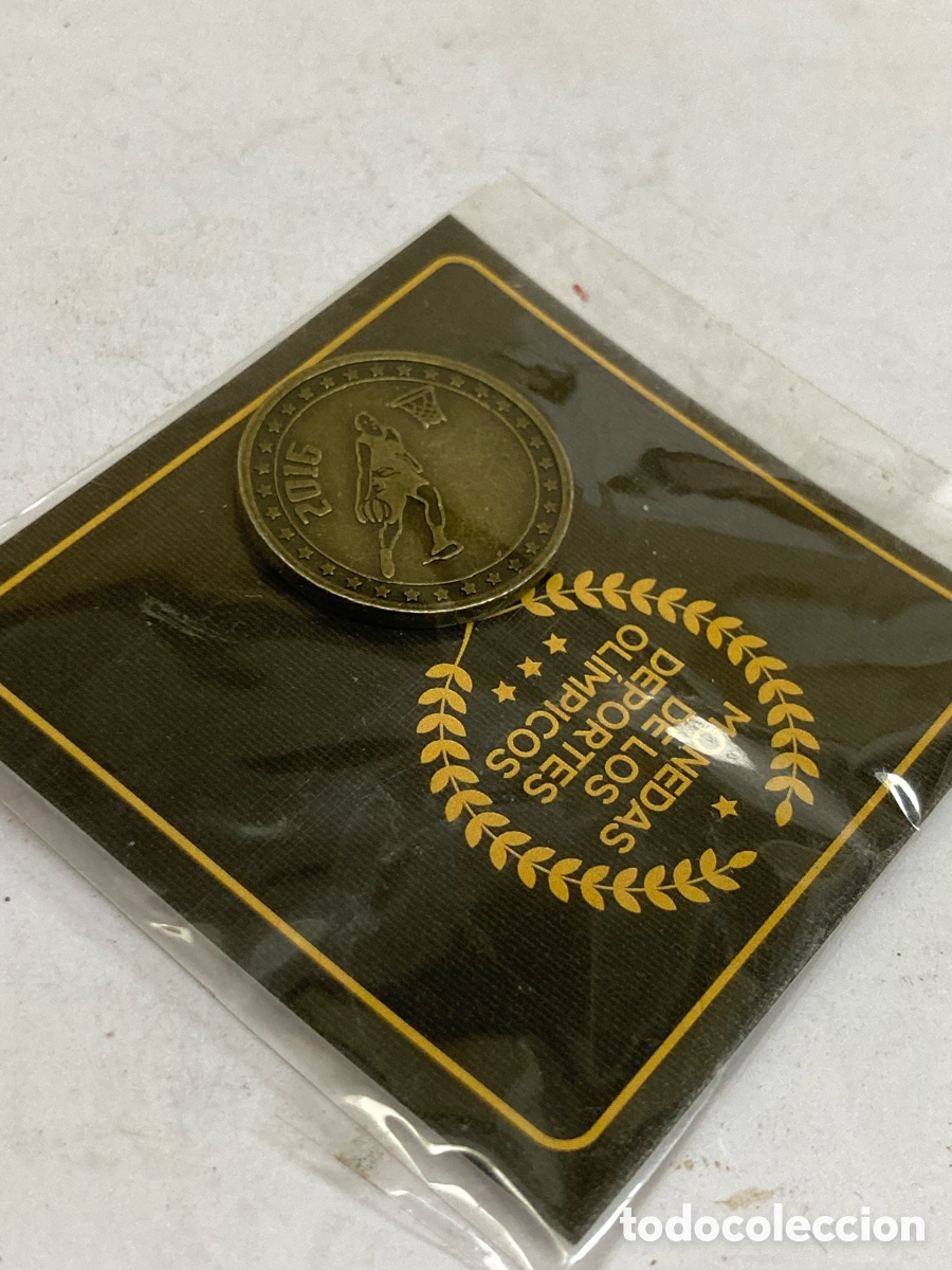 Trofeos y medallas: MONEDAS DE LOS DEPORTES OL&Iacute;MPICOS 2016/XY2-E - Foto 2