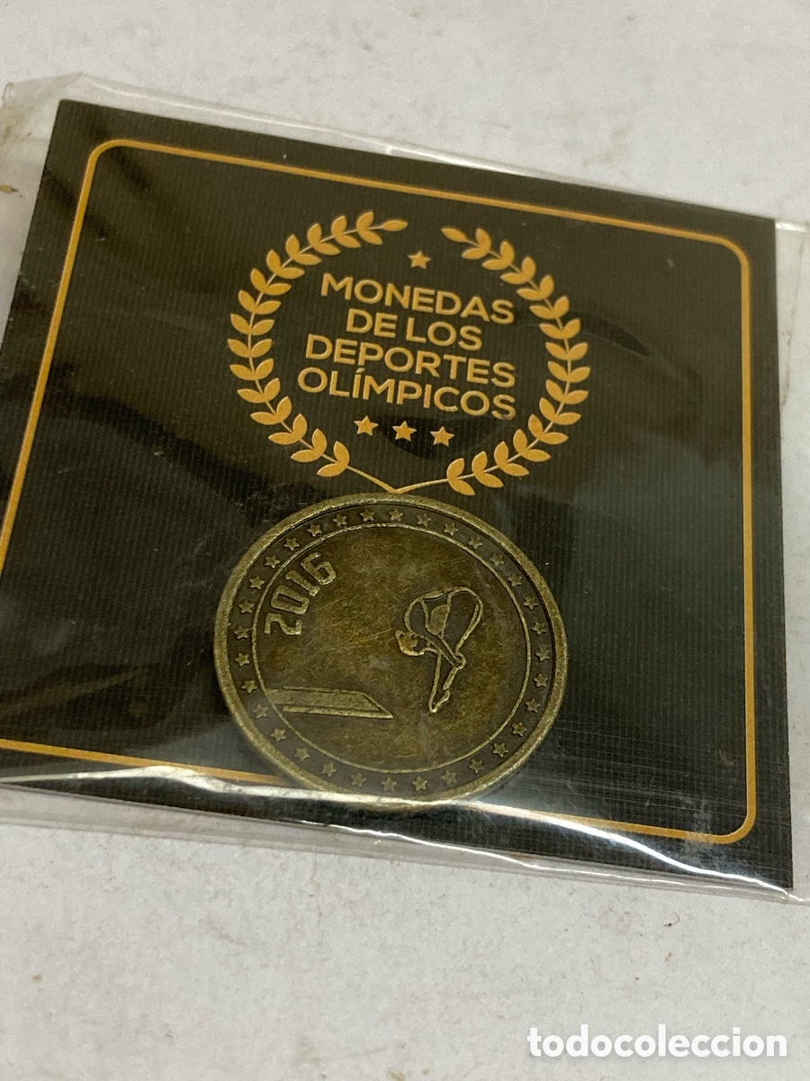 Trofeos y medallas: MONEDAS DE LOS DEPORTES OL&Iacute;MPICOS 2016/XY2-E - Foto 2