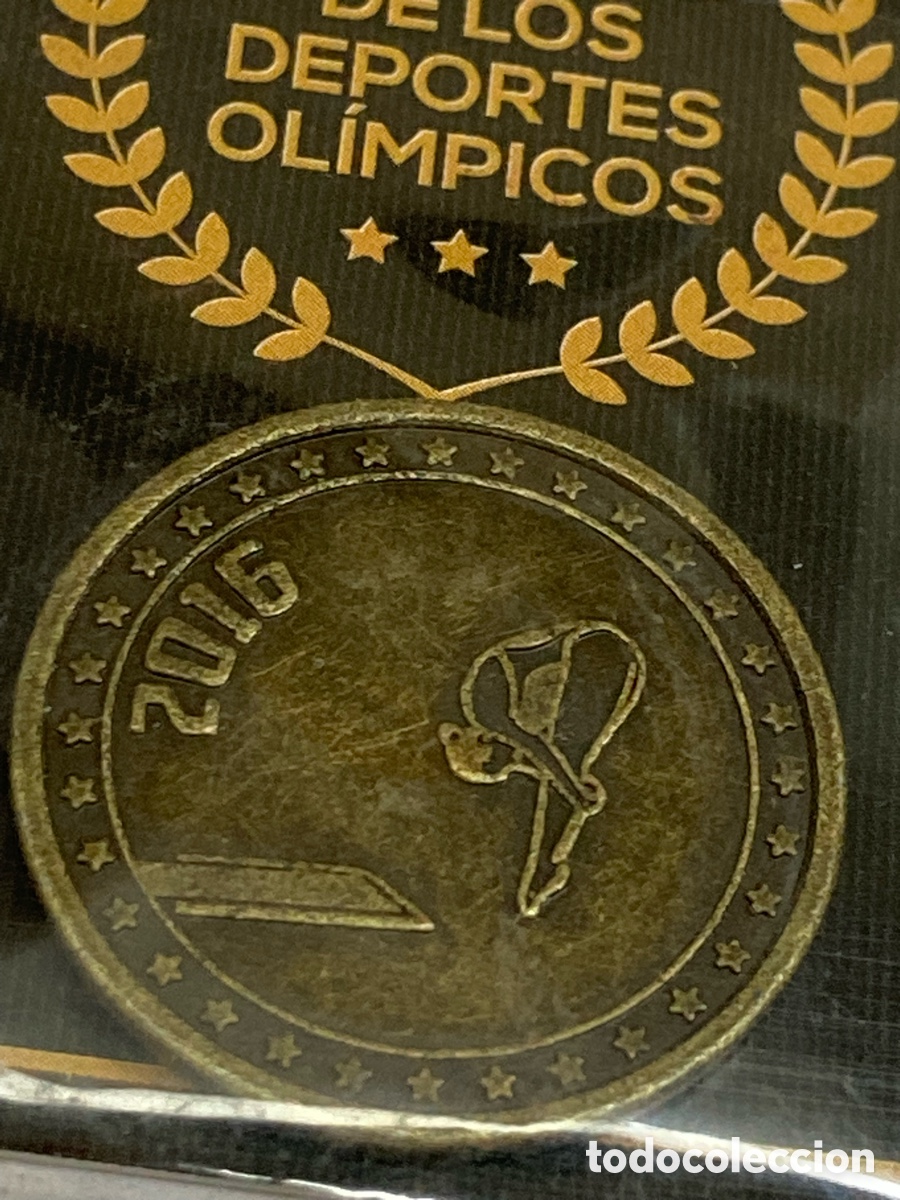 Trofeos y medallas: MONEDAS DE LOS DEPORTES OL&Iacute;MPICOS 2016/XY2-E - Foto 1